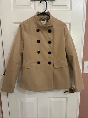 Old Navy Tan Pea Coat